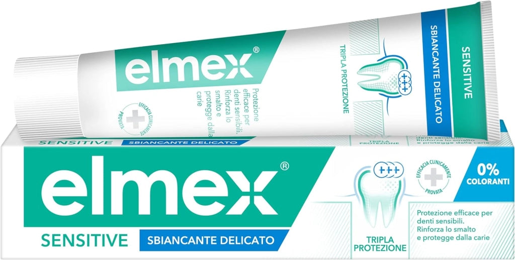 DENTIFRICIO ELMEX FORMATO DA 75ML SENSITIVE SBIANCANTE DELICATO