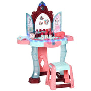 SET TOELETTA CON SGABELLO PER BAMBINI DA 3-6 ANNI CON LUCI MUSICA E ACCESSORI