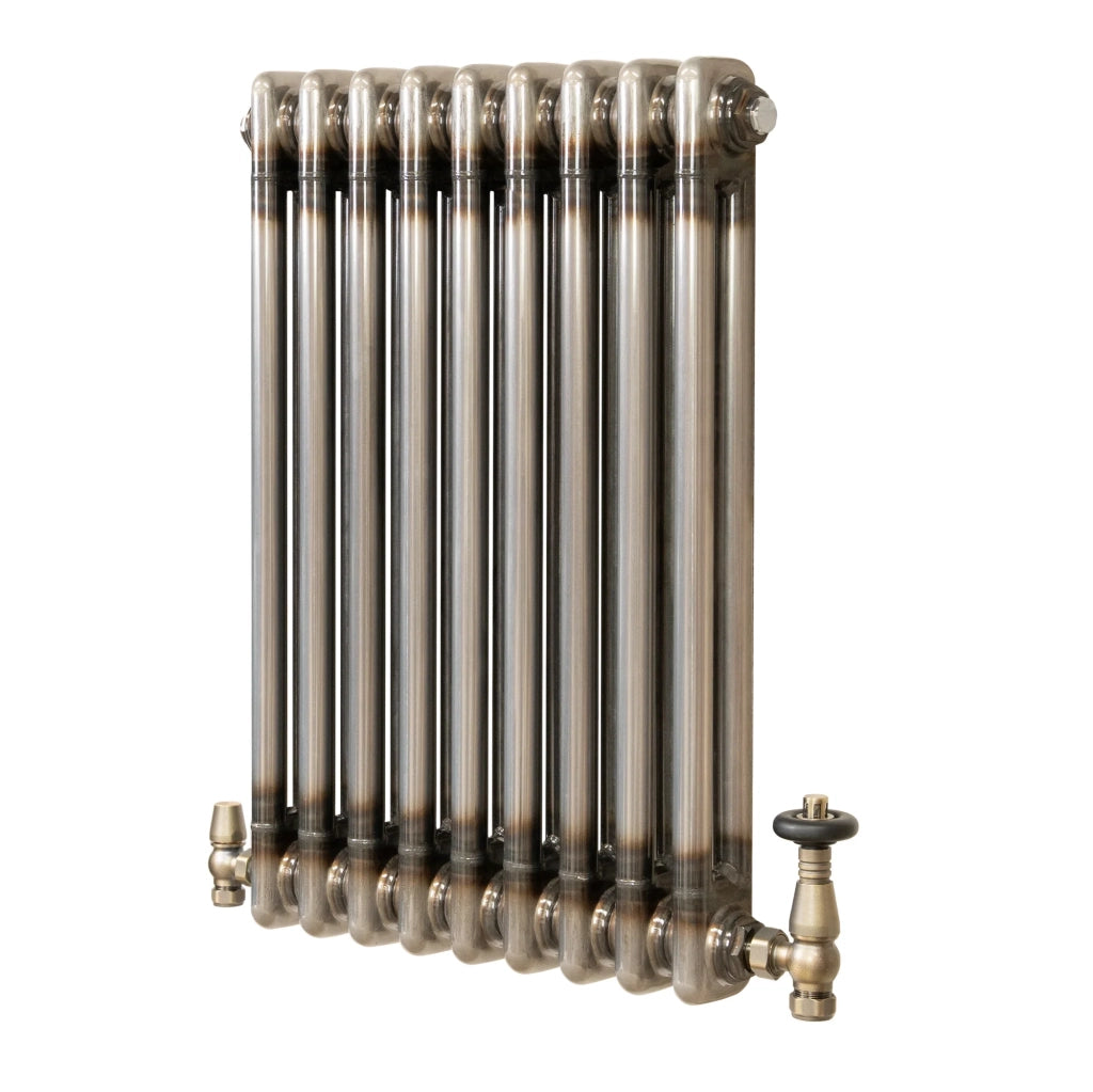 Radiatore 2 Colonne Orizzontale Metallo Grezzo 600 x 425 mm TRV