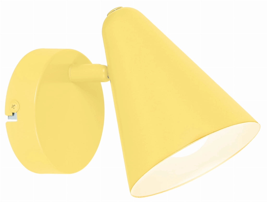 Applique Candellux AMOR 91-68774 gialla E14 metallo