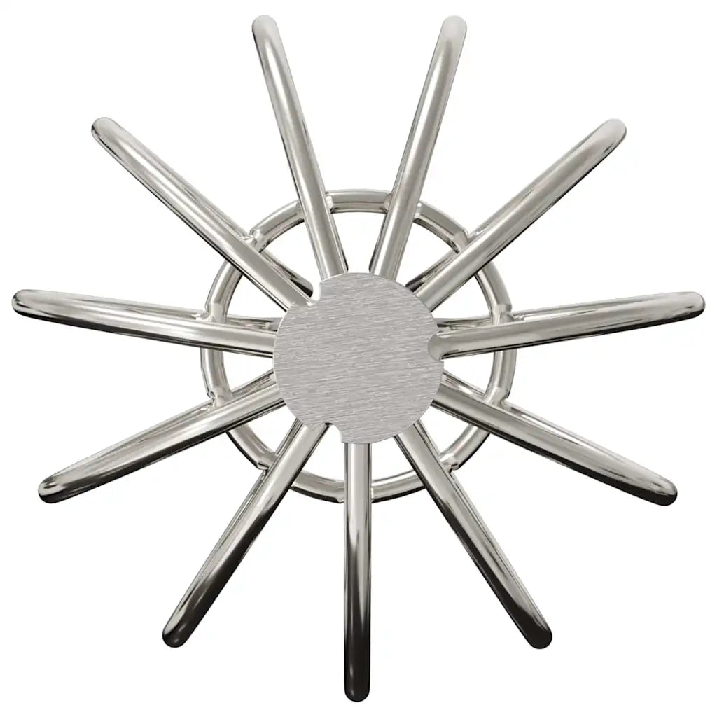 Protezione Foglie per Grondaia 2 pcs Argento 50 mm 42019384