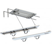 DOPPIO SUPPORTO PER PANNELLO 100W MOUNTING BRACKET SOLAR PANELS 300W