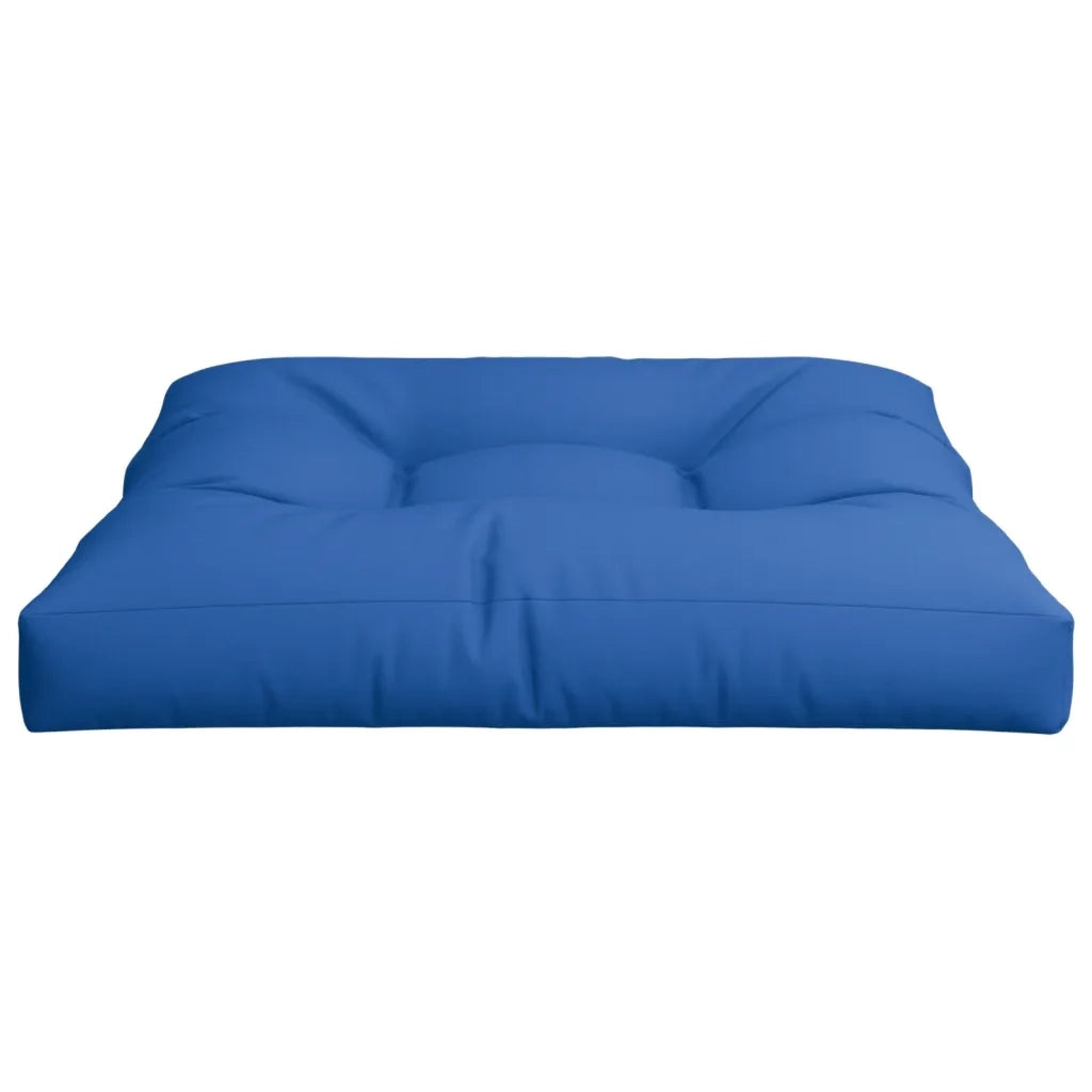 Cuscino per Pallet Blu Reale 70x70x12 cm in Tessuto 360479