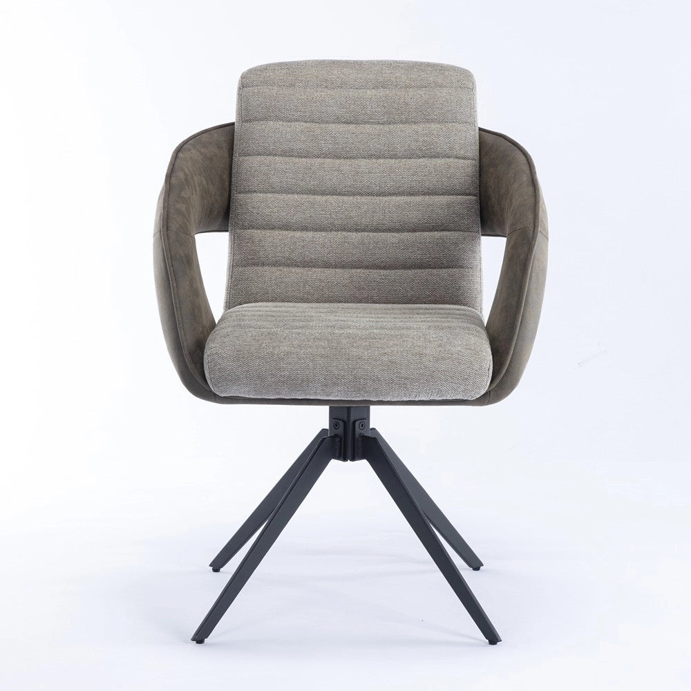 Sedia TOMIAN (tortora + grigio)
