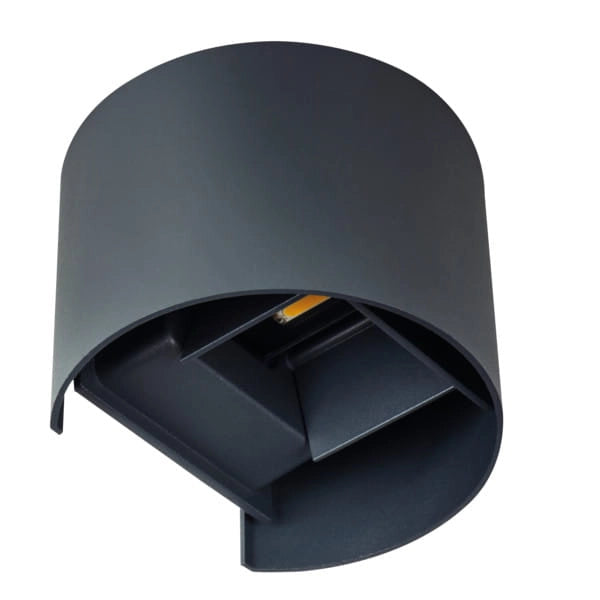 Applique esterna moderna LED 7W 4000K grafite Kanlux