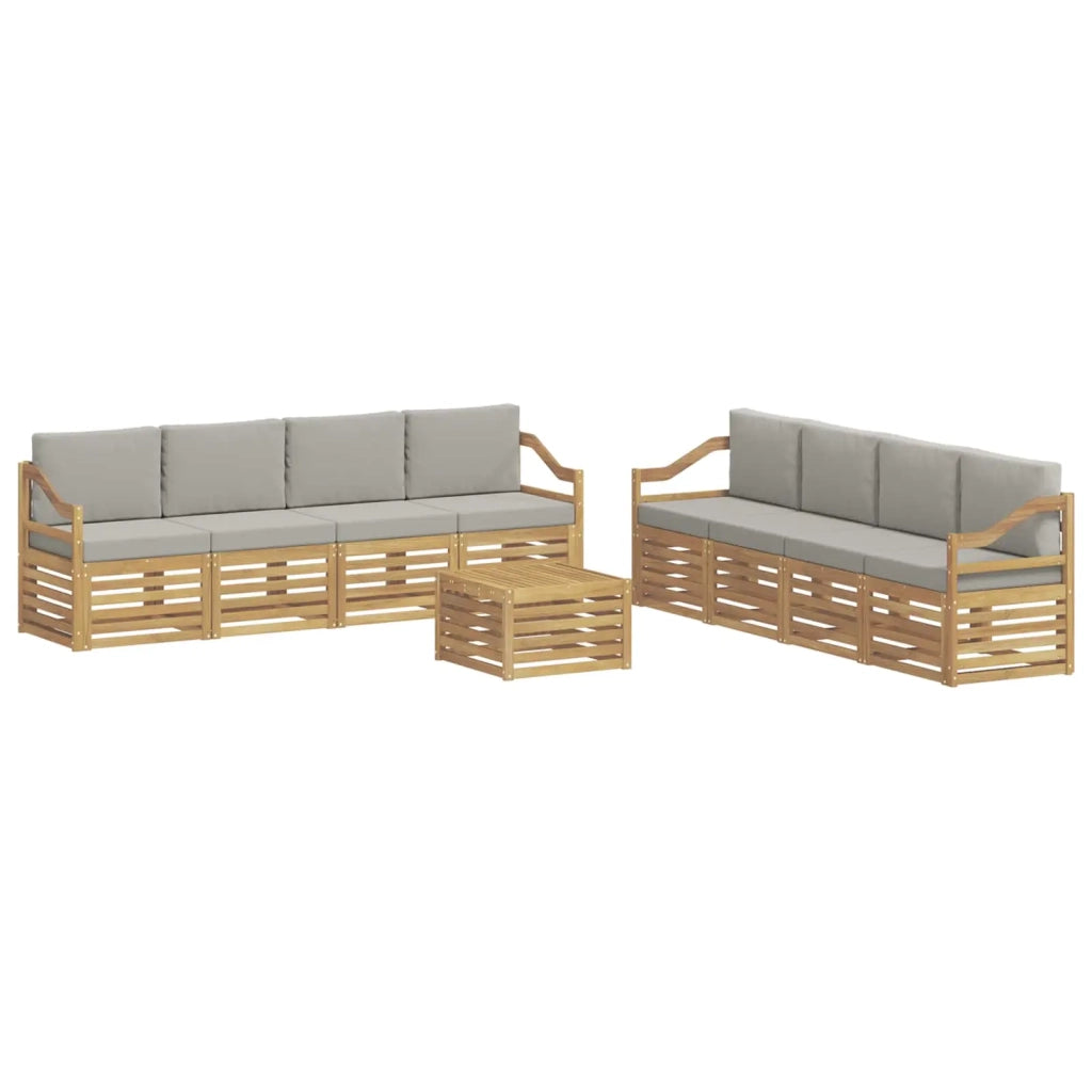 Set divani Legno di Acacia Massello 3391611