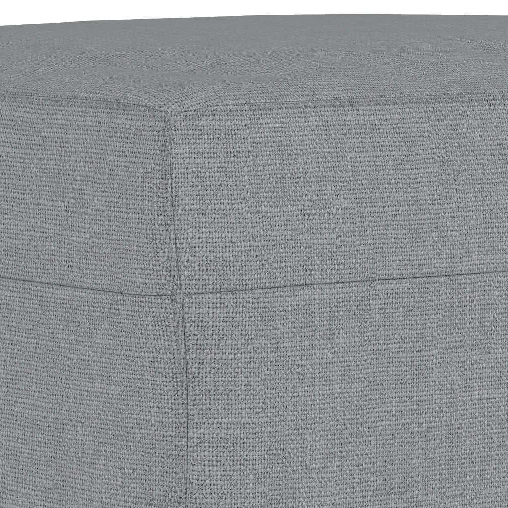 Set di Divani 4 pz con Cuscini Grigio Chiaro in Tessuto 3201778