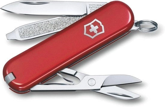 Coltello multitasking in acciaio inossidabile per camping