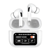 Trade Shop - Auricolari In-ear Cuffie Tws Bluetooth Wireless V5.4 Custodia Lcd Touch Screen -