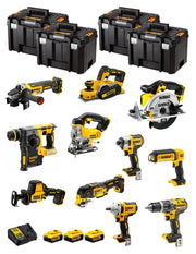 DeWALT Kit DWK1100T (DCD796+DCH273+DCG405+DCF887+DCF894+DCS331+DCS391+ DCS355+DCP580+DCS369+DCL050+ 3x5,0Ah + DCB115+4xTSTAK VI)