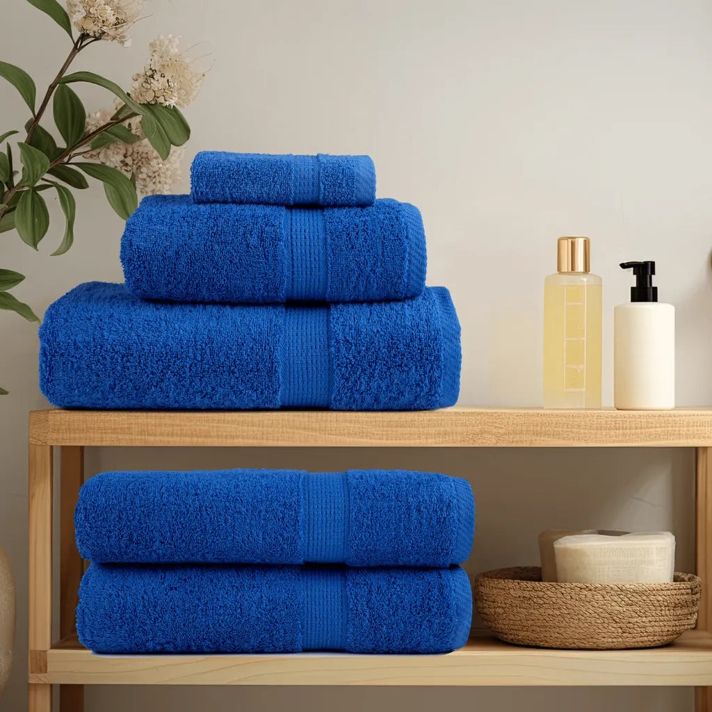 Set ASciugamani SOLUND 8 pz Blu 600 gsm 137538