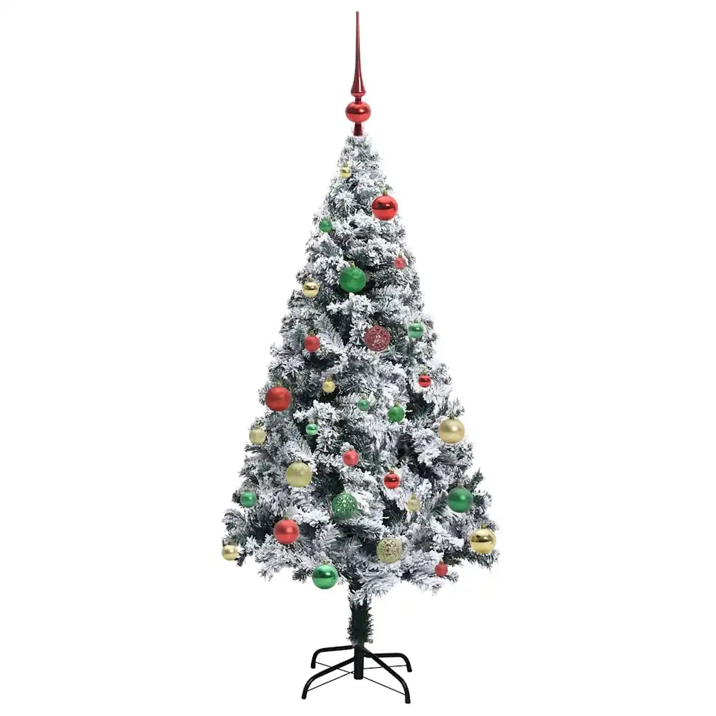 Albero di Natale artificiale con 150 LED Bianco 150 cm 3396957