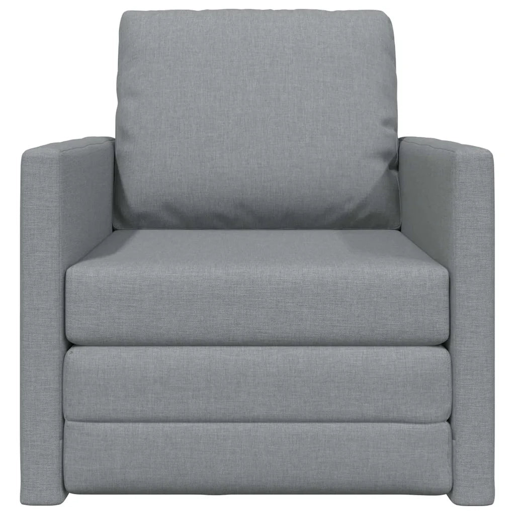 Divano letto 60cm Grigio chiaro Tessuto 4106621