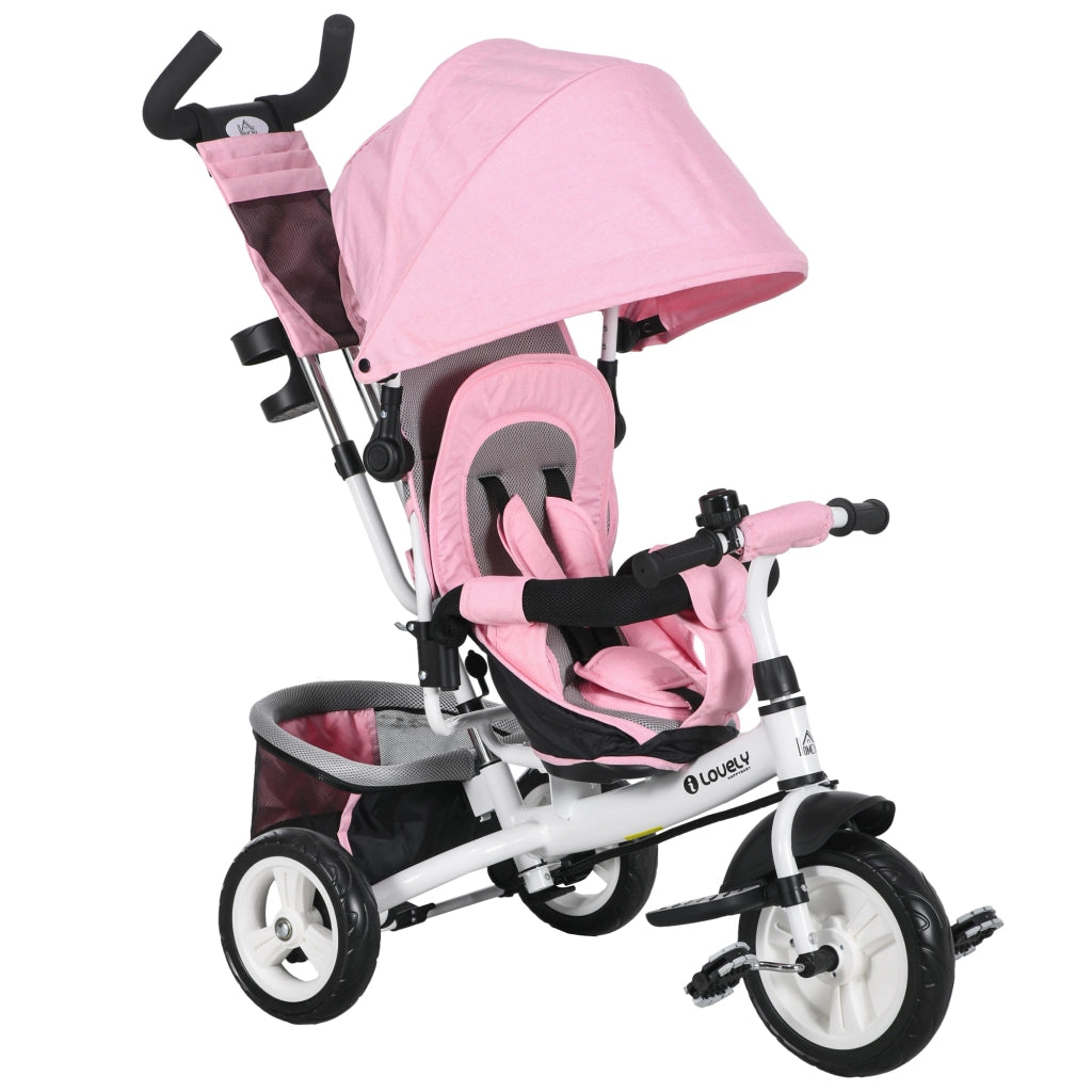 Triciclo Bambini Rosa ¨C Minimal ¨C Portabotellas