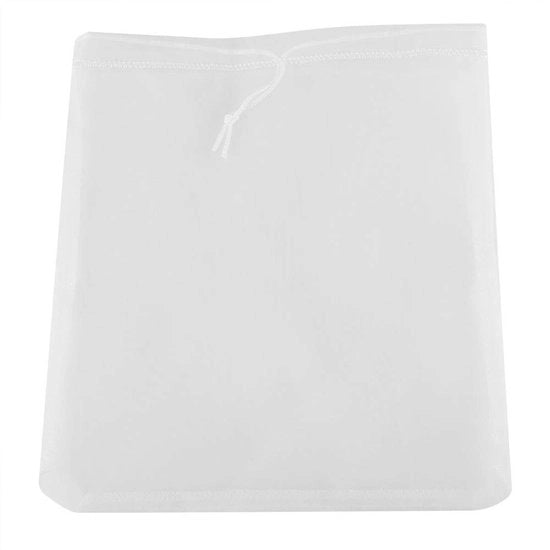 Sacchetto filtro per noci resistente al calore - sicuro per alimenti - in nylon riutilizzabile - con cordoncino - ideale per la preparazione della nota - facile da utilizzare - sacchetto filtro