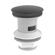 Piletta click clack da 1''1/4 gungrey con troppo pieno