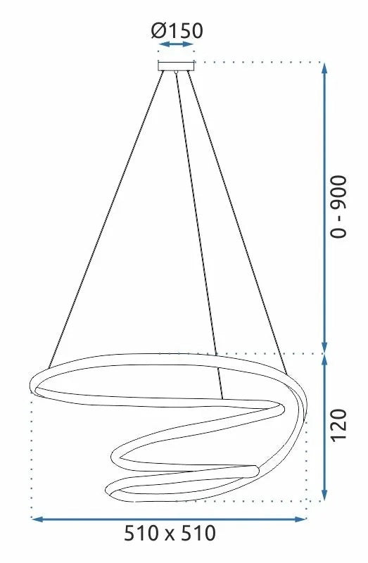 Lampada Led G080-1cp Gold