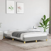 Giroletto senza Materasso Grigio Chiaro 120x200 cm Tessuto 346802