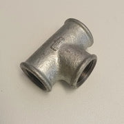 Raccordo fff 1/2''- 2pz tee t ghisa zincata malleabile raccordo di connessione a 3 vie