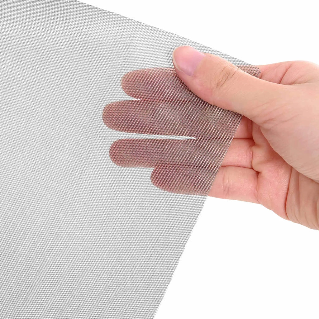 Rete per schermatura 80 x 500 cm 60 Mesh Argento 42039572