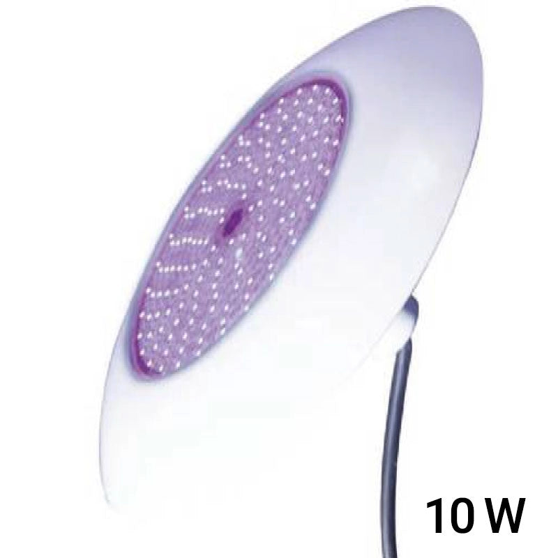 Faro Led Per Bocchetta Piscina  216 Mm Bianco Da 1050 Lumen - 10 W per Pvc O Piastrelle