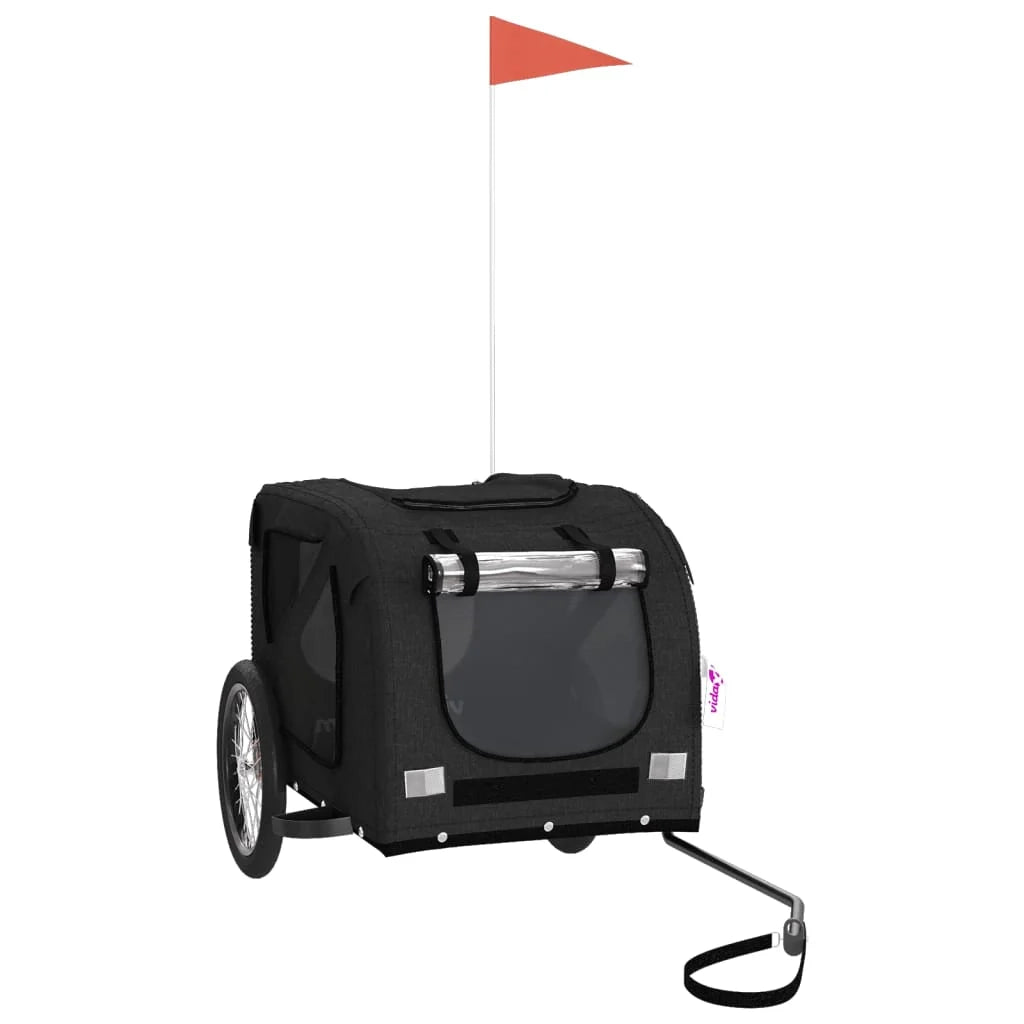 Rimorchio/carrello per animali domestici nero 02_0044220