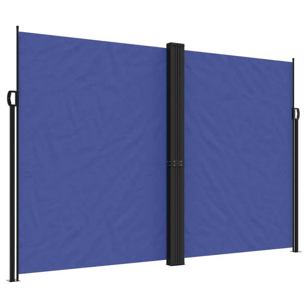 Tenda da Sole Laterale Retrattile Blu 220x1200 cm 4004866