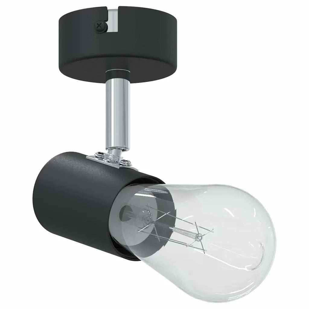 Faretto da soffitto Nero 6,5 x 6 x 11,5 cm Metallo 4108176