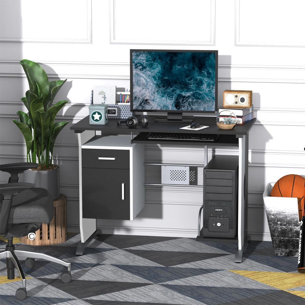 Scrivania per Computer ¨C Minimal ¨C Legno 100x52x75 cm