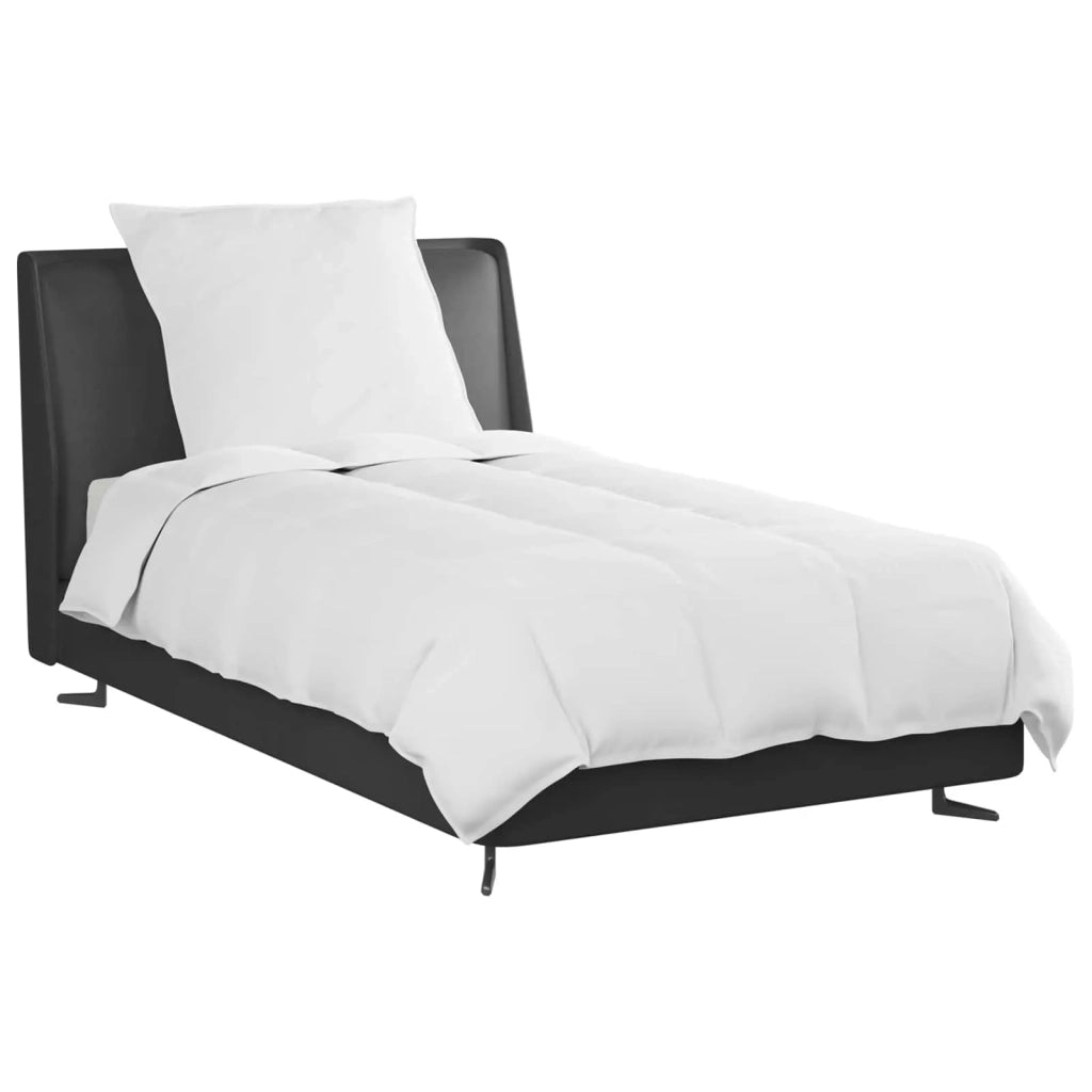 Duvet Estivo con cuscino 2 pcs Bianco Piuma d'anatra 3376277