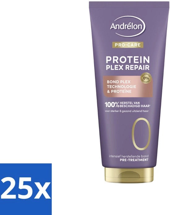 25 x Pre-Trattamento - Protezione e Riparazione del Capello con Proteine - 170 ml - Cura del Capello - Capelli Damagati - Pre-Trattamento - Proteine - Riparazione del Capello