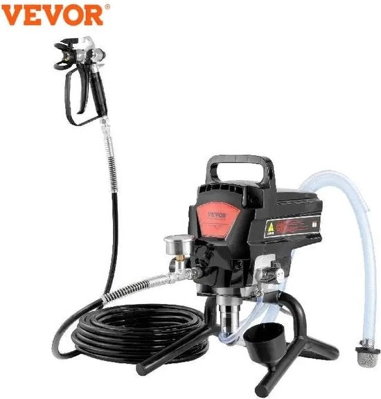 Verfspuit elettrica - 750W con resistente a calore