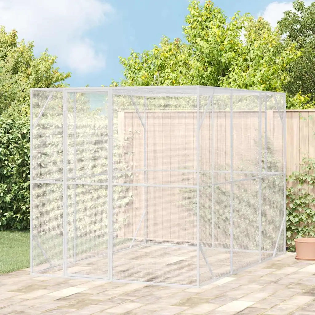 Gabbia per uccelli Antracite 210 x 304 x 213 cm Acciaio zincato 3325161