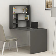 Veglio, Scrivania 5 Ripiani, 59x90x74h cm Nero Antracite
