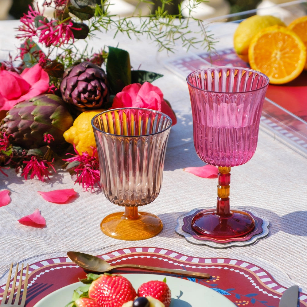 SET 6 CALICI GINEVRA ROSA