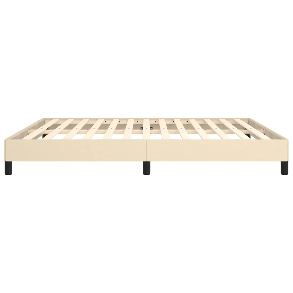 Giroletto senza Materasso Crema 160x200 cm in Tessuto 346733