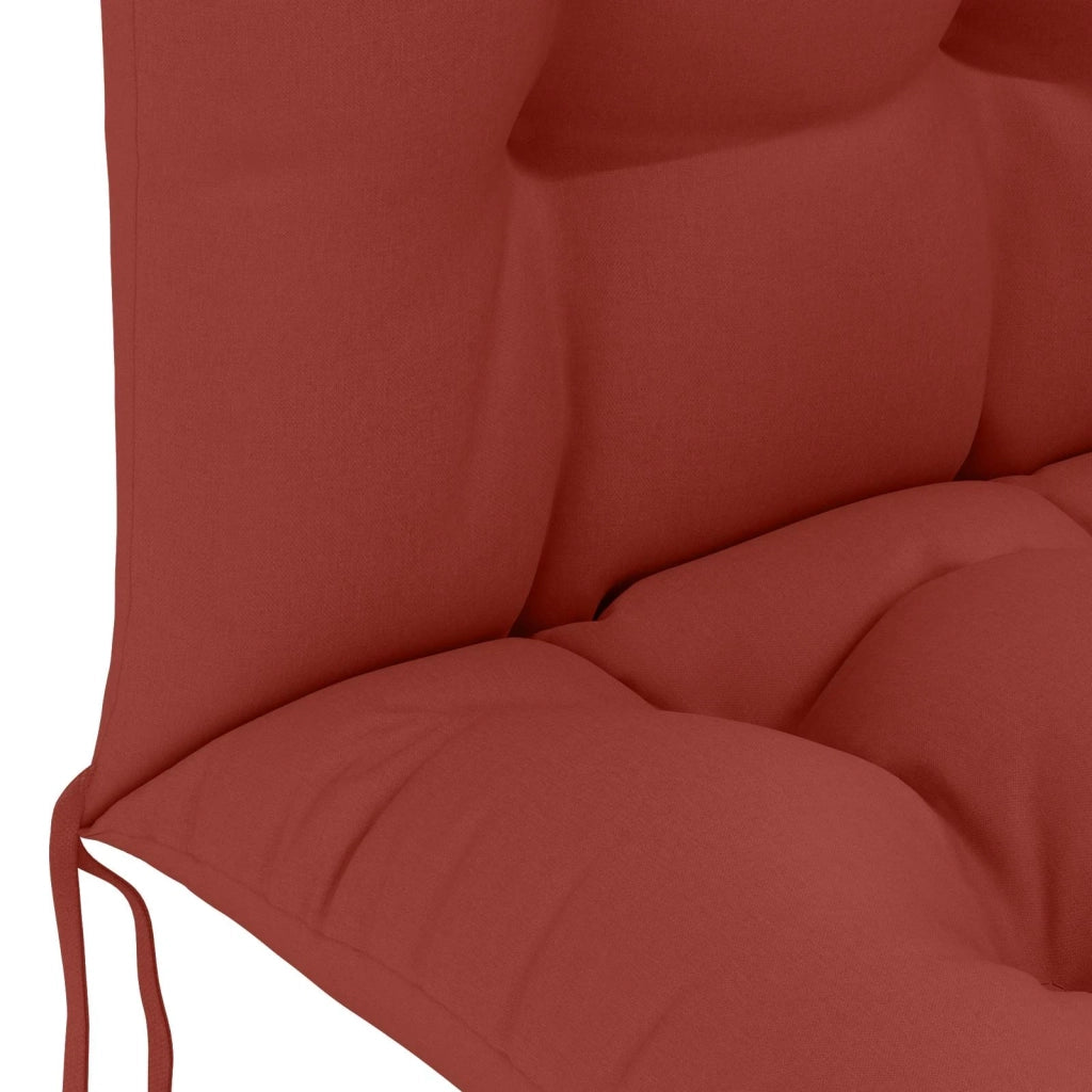 Cuscino per Lounger Sole PUTTEN 100% Poliestere Rosso 948218