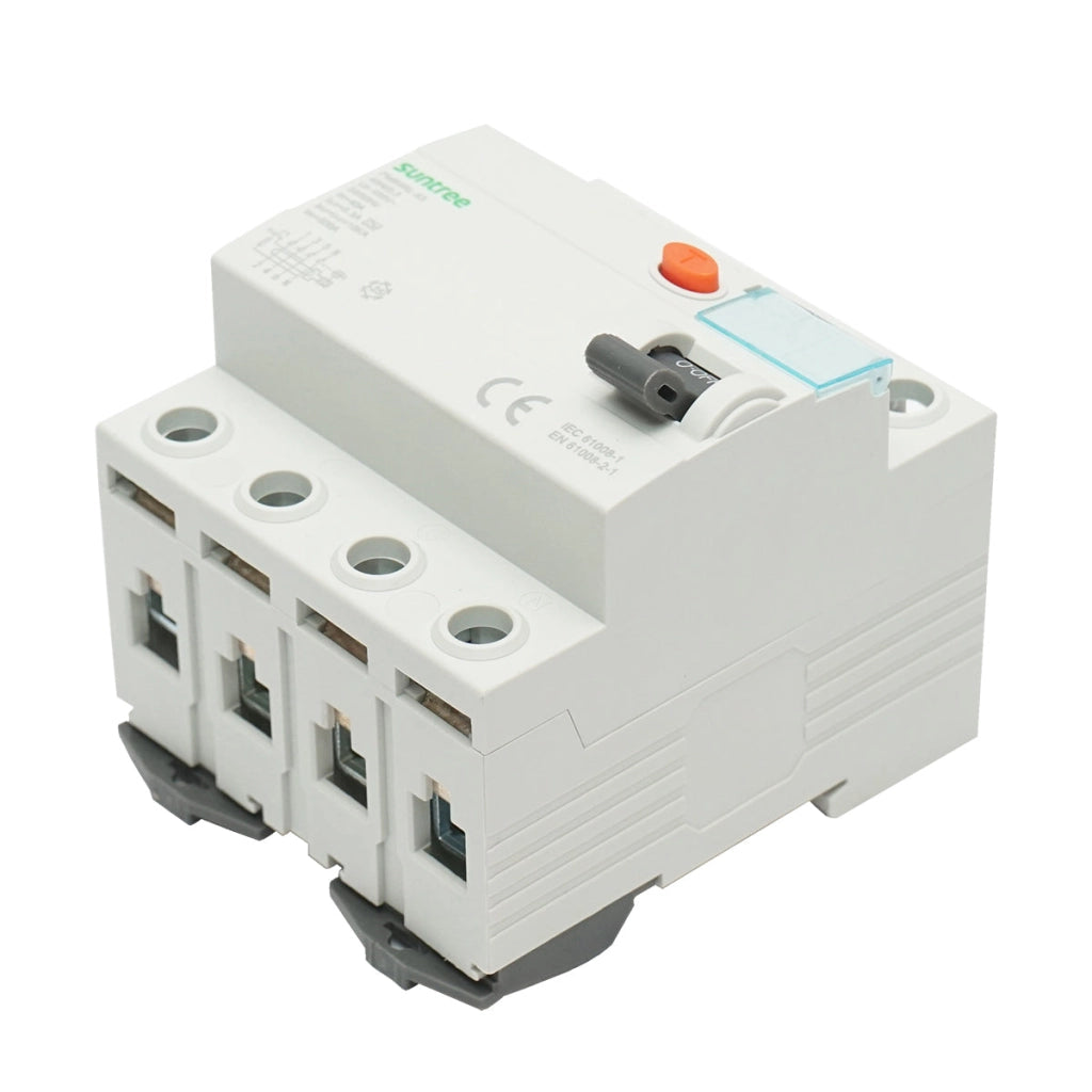 Interruttore differenziale 4P 40A 30mA 6kA, tipo A Suntree