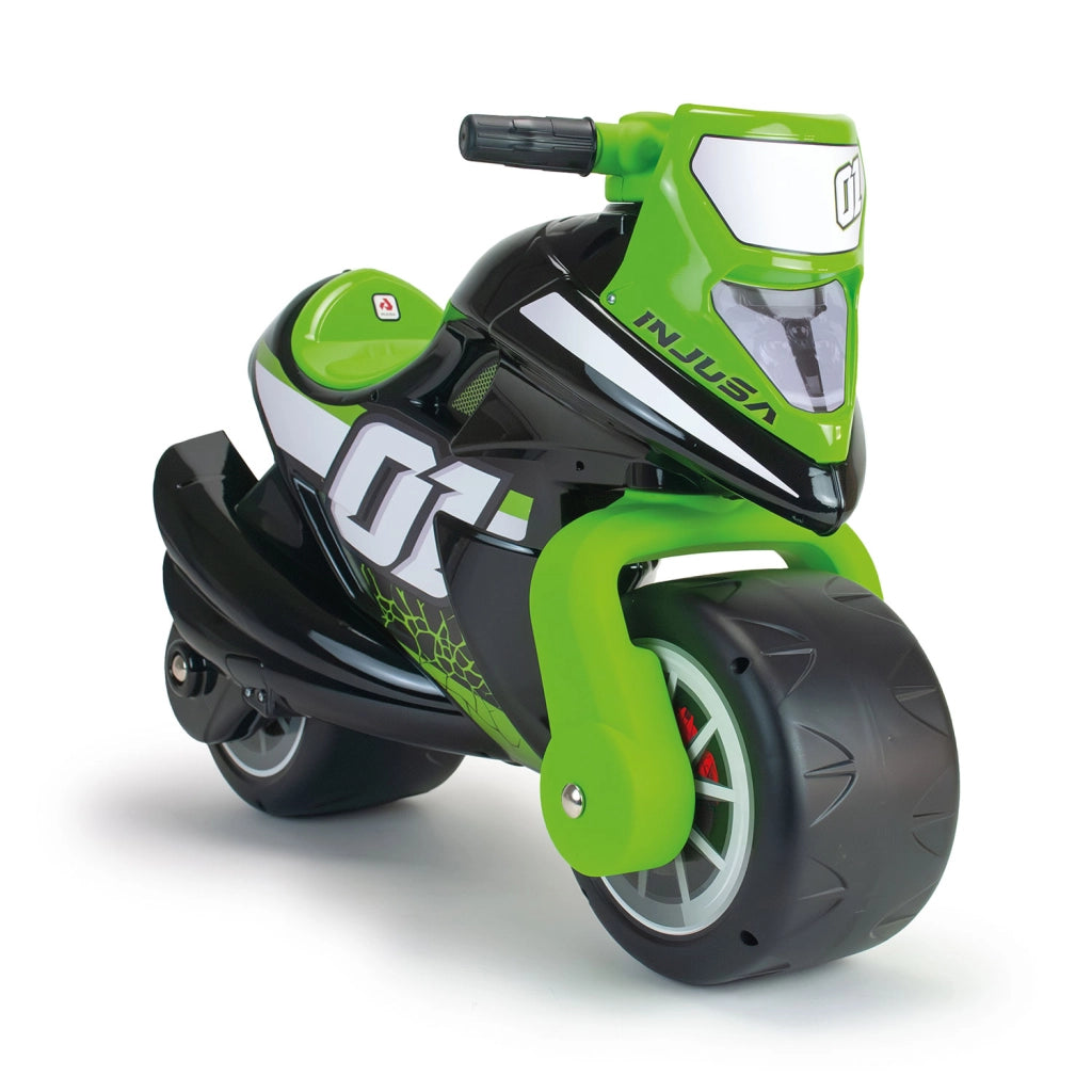 Moto Cavalcabile per Bambini Spline Senza Pedali Verde