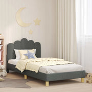 Struttura letto bambini con testata Grigio scuro 90 x 200 cm 42011060