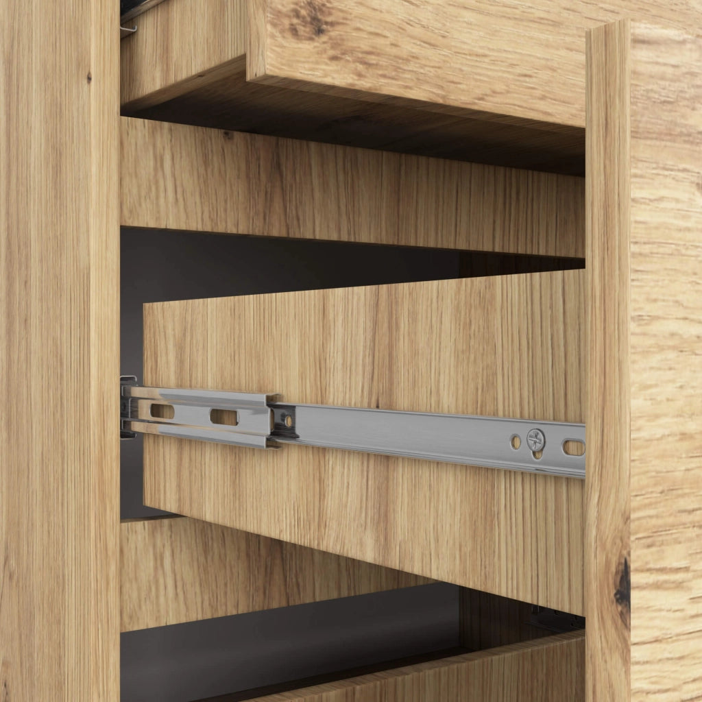 Cassettiera AKORD K120 Quercia Artisan 120 cm 10 cassetti 120x40x121 cm