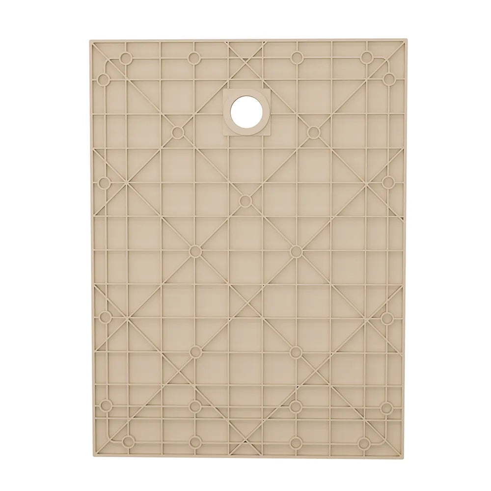 Piatto doccia 70x90 cm colore avorio effetto pietra | Samos