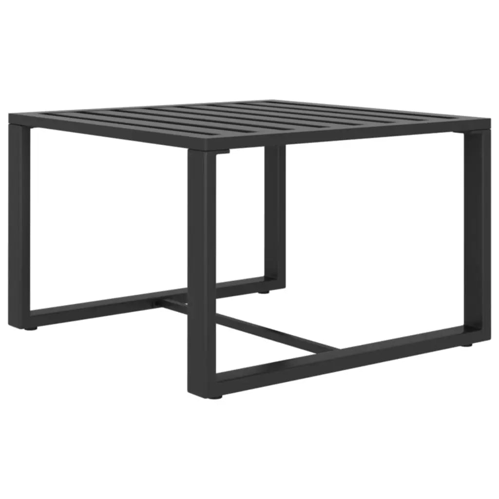 Set Divani da Giardino 9 pz con Cuscini in Alluminio Antracite 3107821
