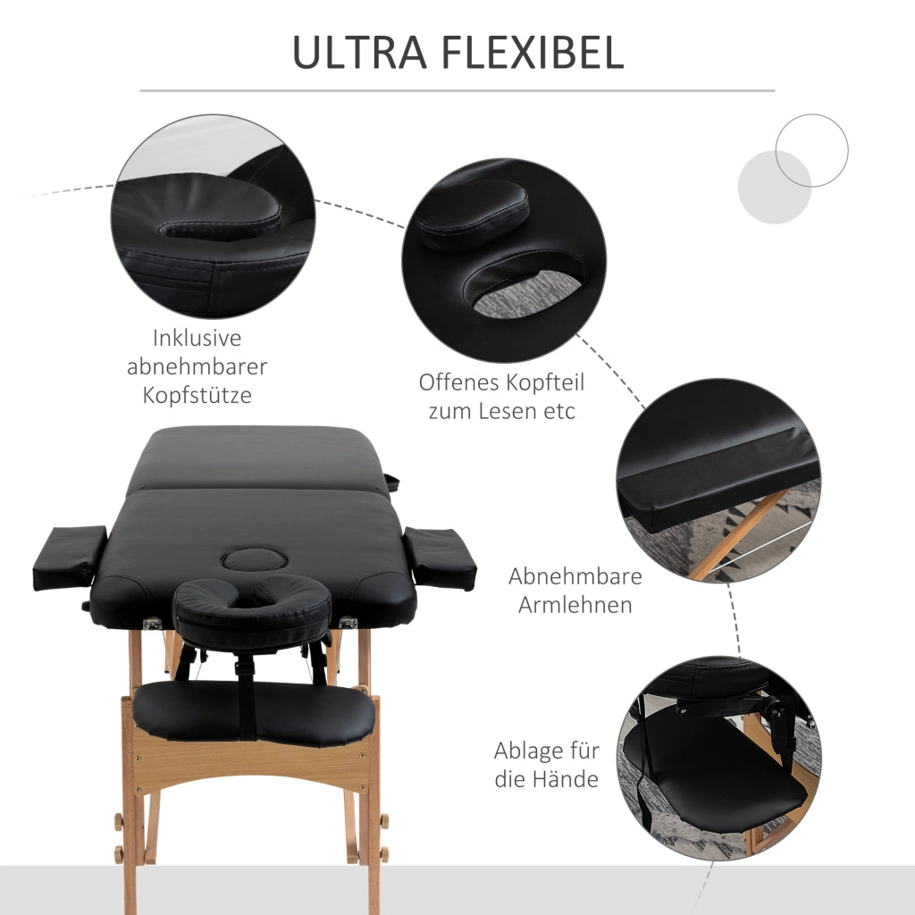 Poltrona massaggiante reclinabile ¨C Minimal ¨C similpelle nero