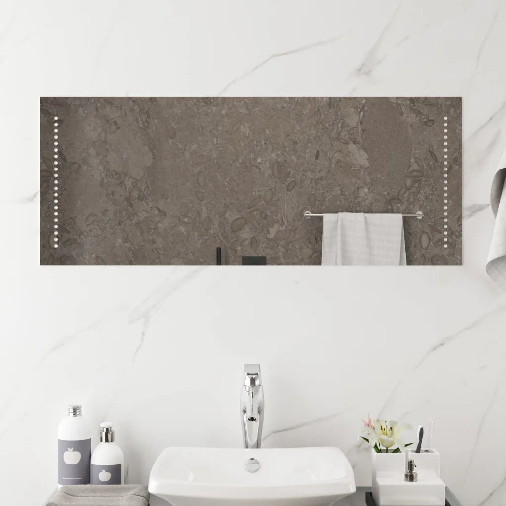 Specchio da Bagno con Luci LED 40x100 cm 3154055