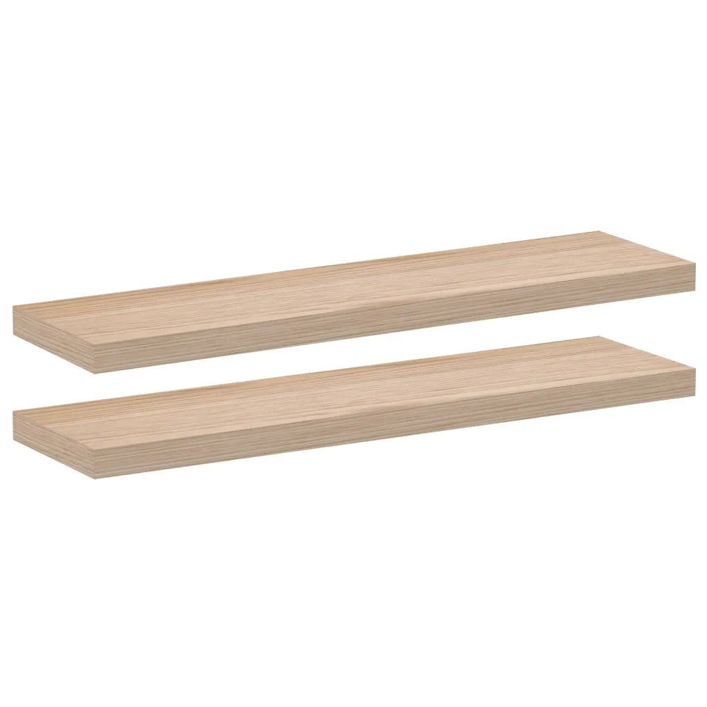 2 pz Mensole | Ripiano | Scaffale Pensili 90x23,5x4 cm in Truciolato