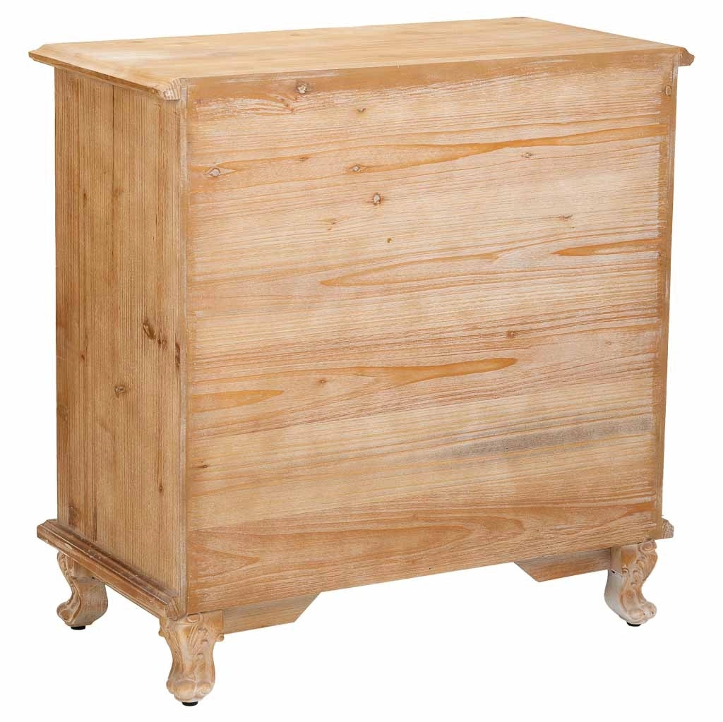 Credenza in legno con 2 porte 78x40x79