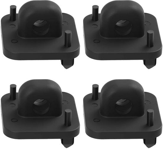 Supporto per cavi 4x per cavo di chiusura del cofano compatibile con Opel