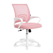 Sedia da ufficio ergonomica girevole rosa - Happy - SU19HAPB