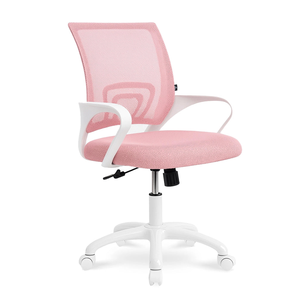 Sedia da ufficio ergonomica girevole rosa - Happy - SU19HAPB